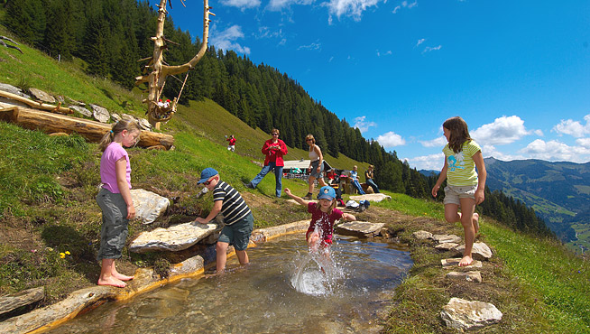 Kinderlachen im Sommer