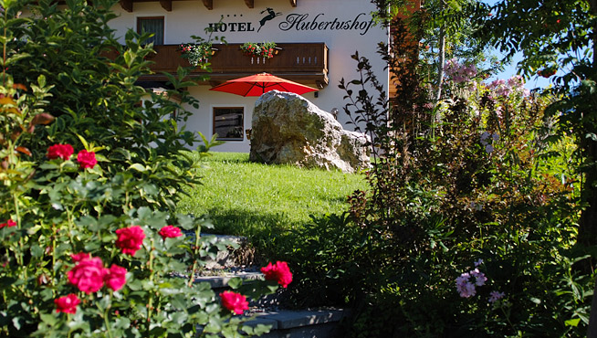 Entspannungsgarten Hotel Hubertushof in Großarl
